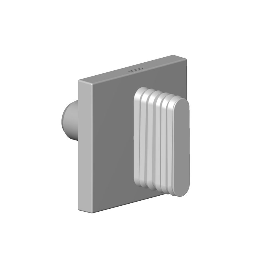 Greep badkuip Cold ovaal golf 60X60X40mm-CHA gb(22kt)