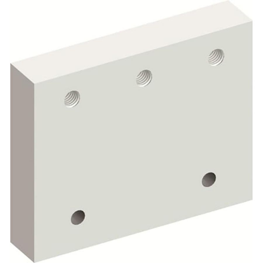 Isolatieplaat t.b.v. doorverb.rail