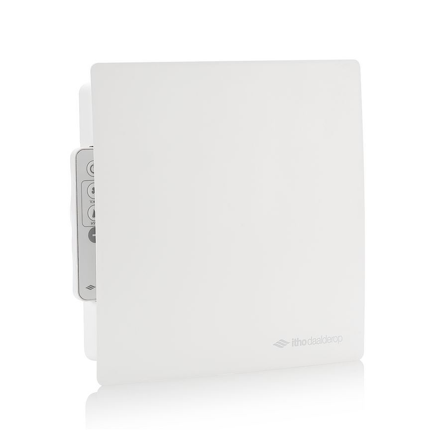 Badkamerventilator wit BTV-SSST SUPREME hygrostaat+timer+afstandsbediening