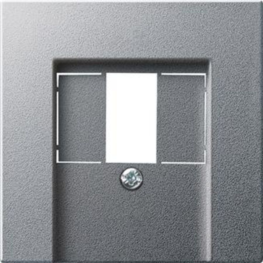 Afdekking TAE USB System 55 kl.alum.