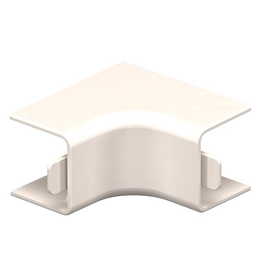 Binnenhoek 20x20mm polyvinylchlorid creme wit 9001 VVE=4