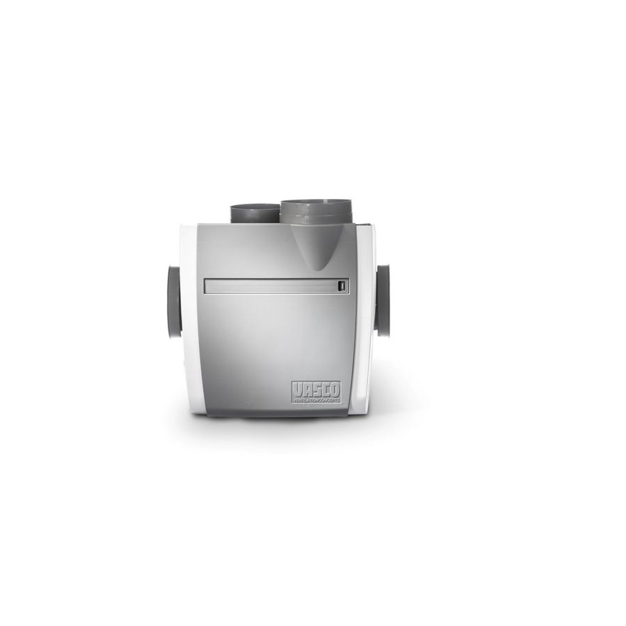 Ventilatie unit Renobox C400 basic RF LE incl. voorgemont. Perilex stekker excl. RF 3 standenschakelaar