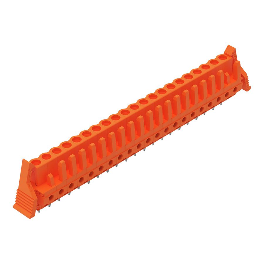 THT FE steker RE raster 5,08mm oranje 232-181/039-000 VVE=10