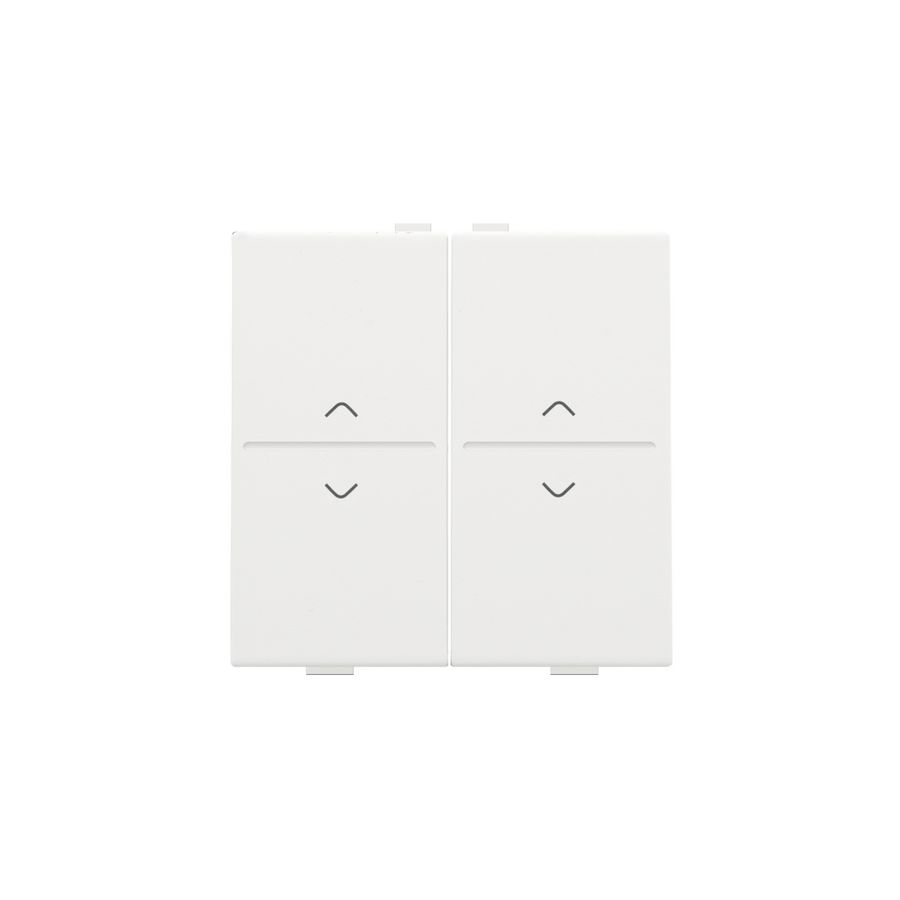 2-voudige toets pijltjes "op"en"neer" RF schakelaar white c.
