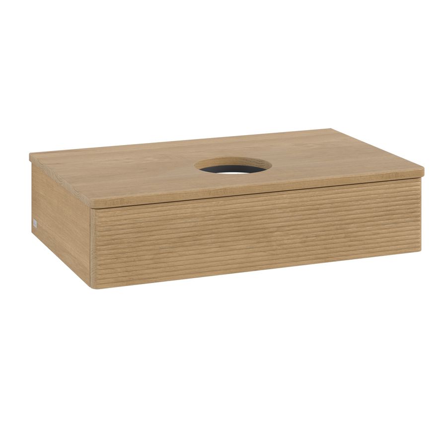 Wastafelonderkast Antao 800x190x500mm Honey Oak K08111HN