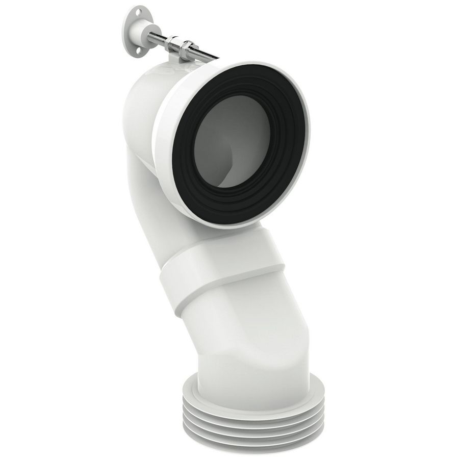 Afvoerbocht 210mm universeel