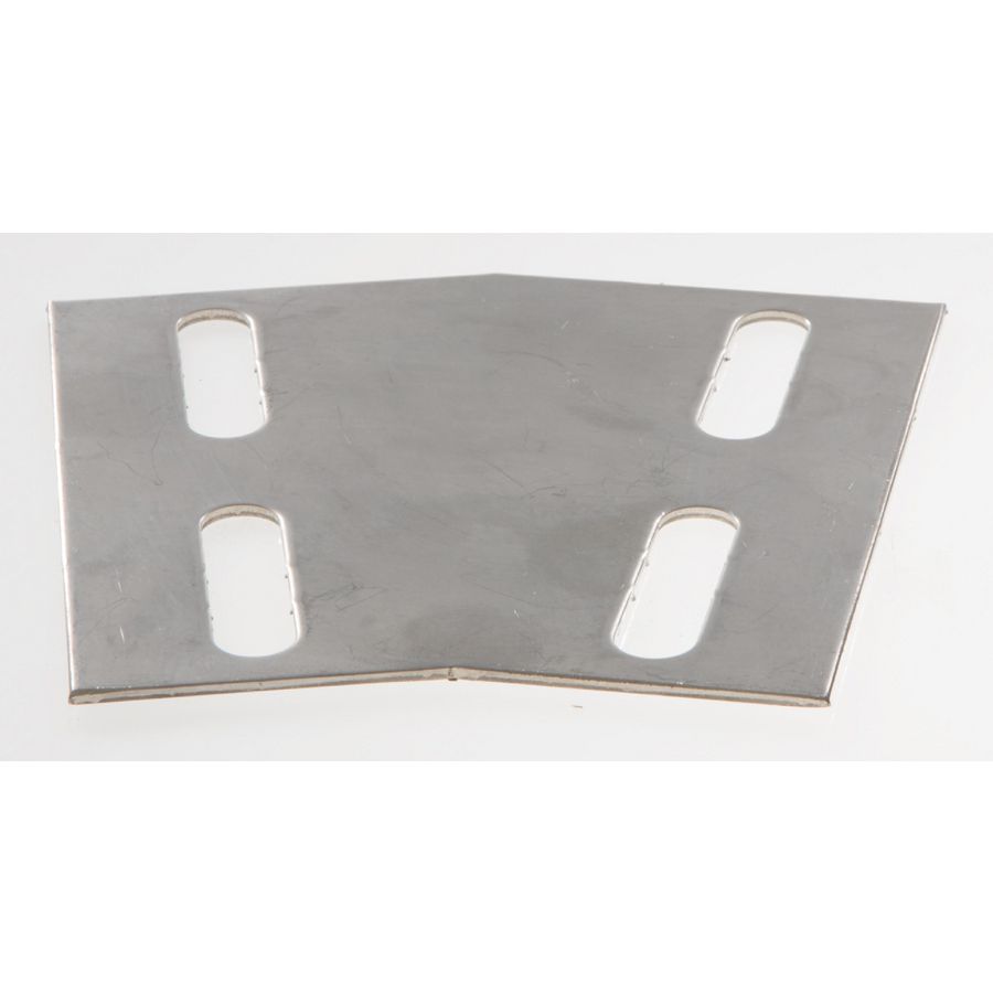 Koppeling 18gr. vertikaal Crafty H100 RVS 316