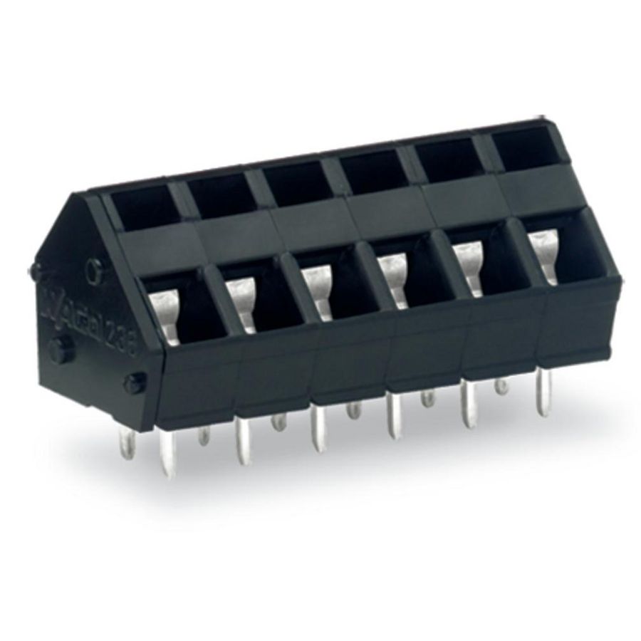 THR-printklem 2,5mm² raster 5mm zwart 236-406/334-604 VVE=35