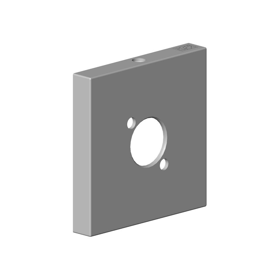 Rozet 60X60X9X 18mm-BG