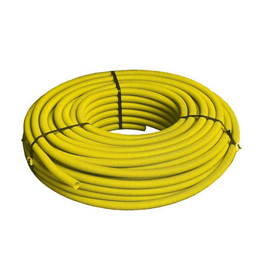 Rol a 25mtr. TIGRIS Gas PEX/AL Buis+Mantel geel 32x3mm