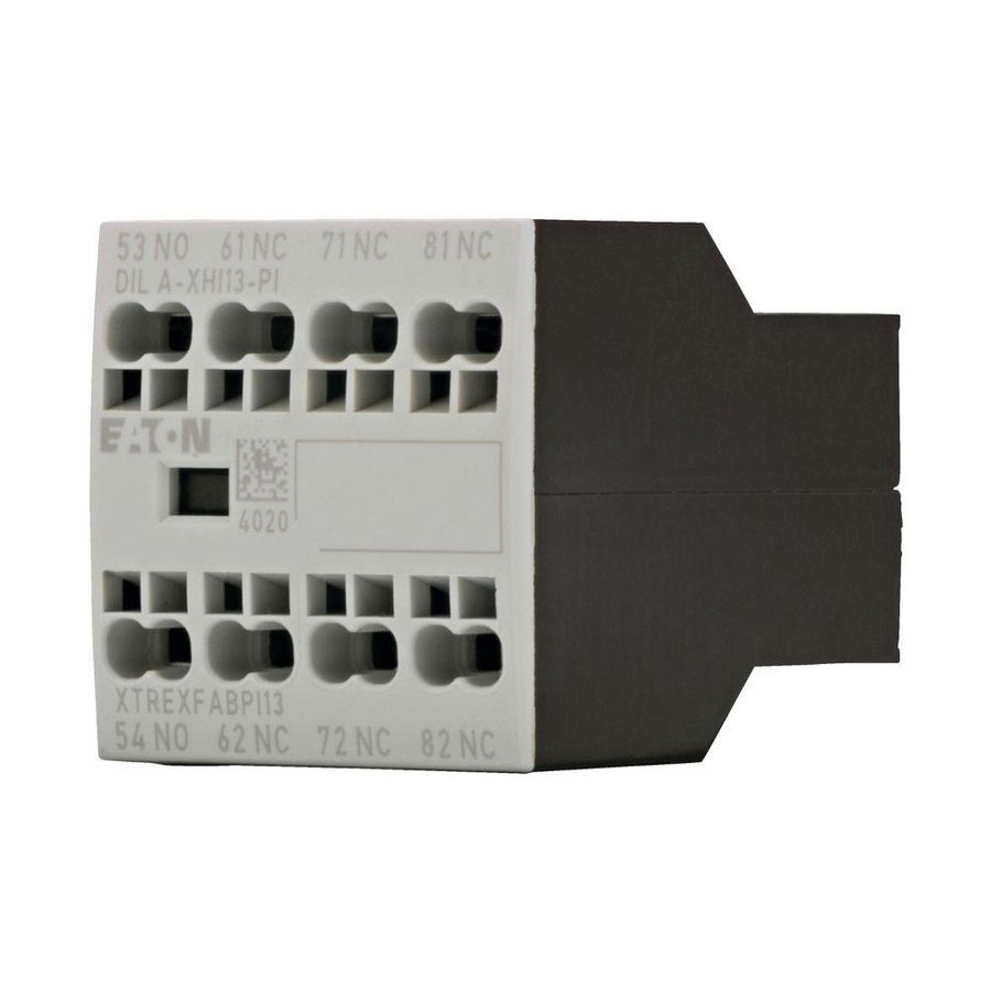 Hulpcontactblok 1m 3v frontmont. DILA DILM7-DILM15 VVE=5