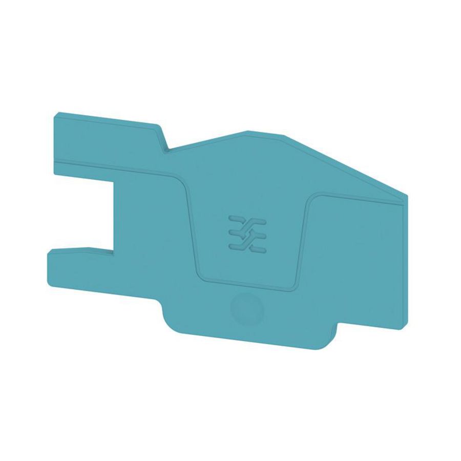 Afsluit- eindplaat bl. 62.64mm 2.1mm V-0 2668790000 VVE=20