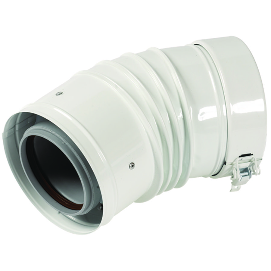 Rookgasafvoerbocht 80/125 concentrisch 30° tbv CWH ACE 30/60