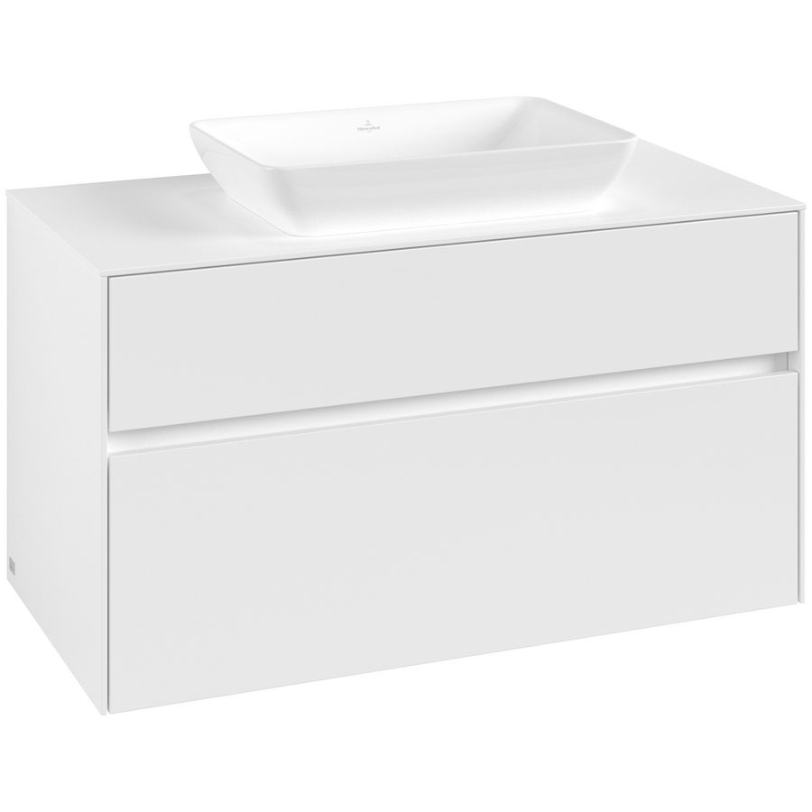 Wastafelonderkast Collaro 1000x548x500mm Wh.Matt C10900MS