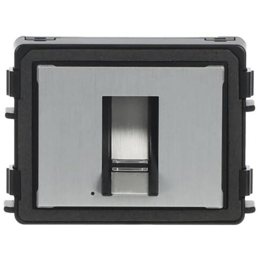 Welcome vingerafsruk module, aluminium (51381FP-A)