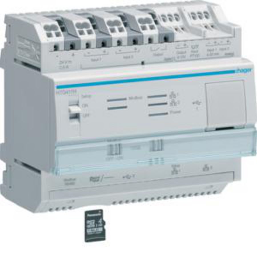 Systeeminterface includief micro SD-kaart