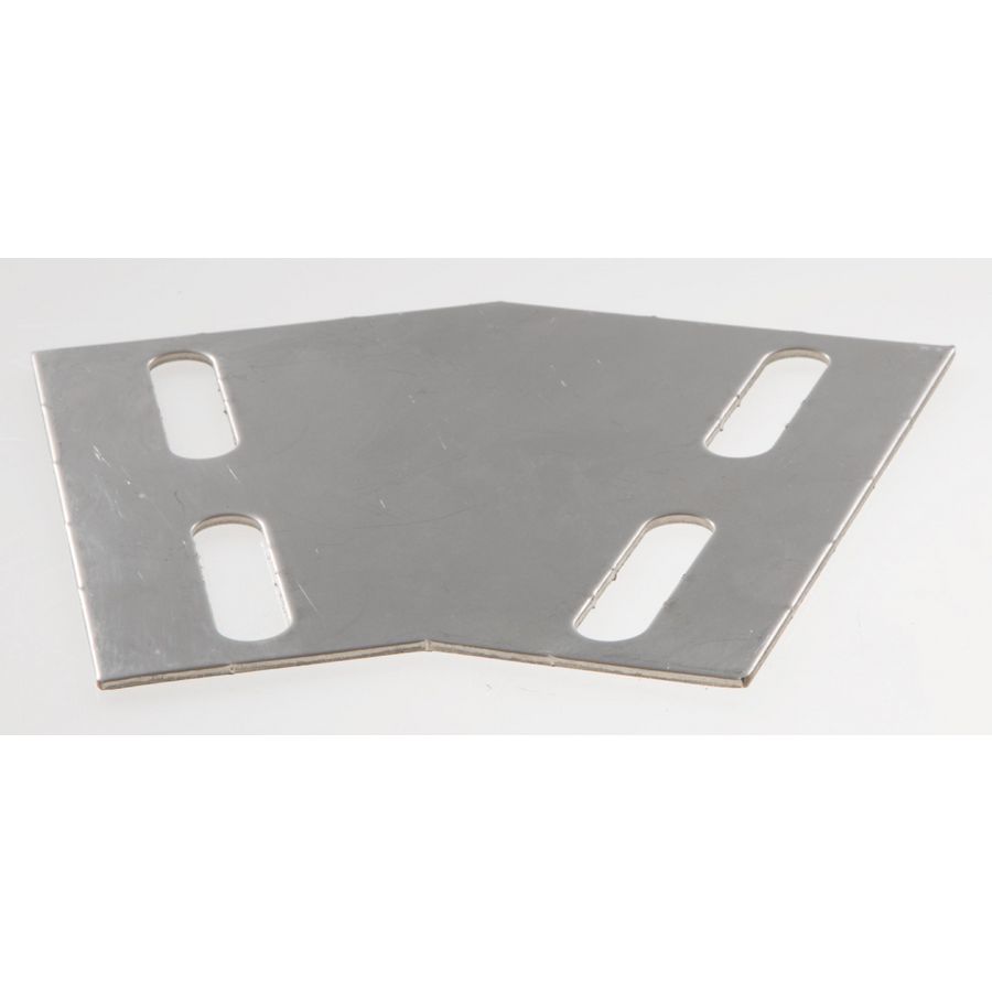 Koppeling 30gr. vertikaal Crafty H100 RVS 304