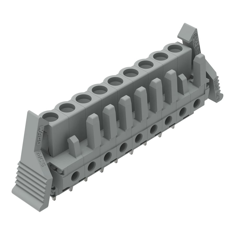 THT FE steker RE raster 5mm grijs 232-139/039-000 VVE=25