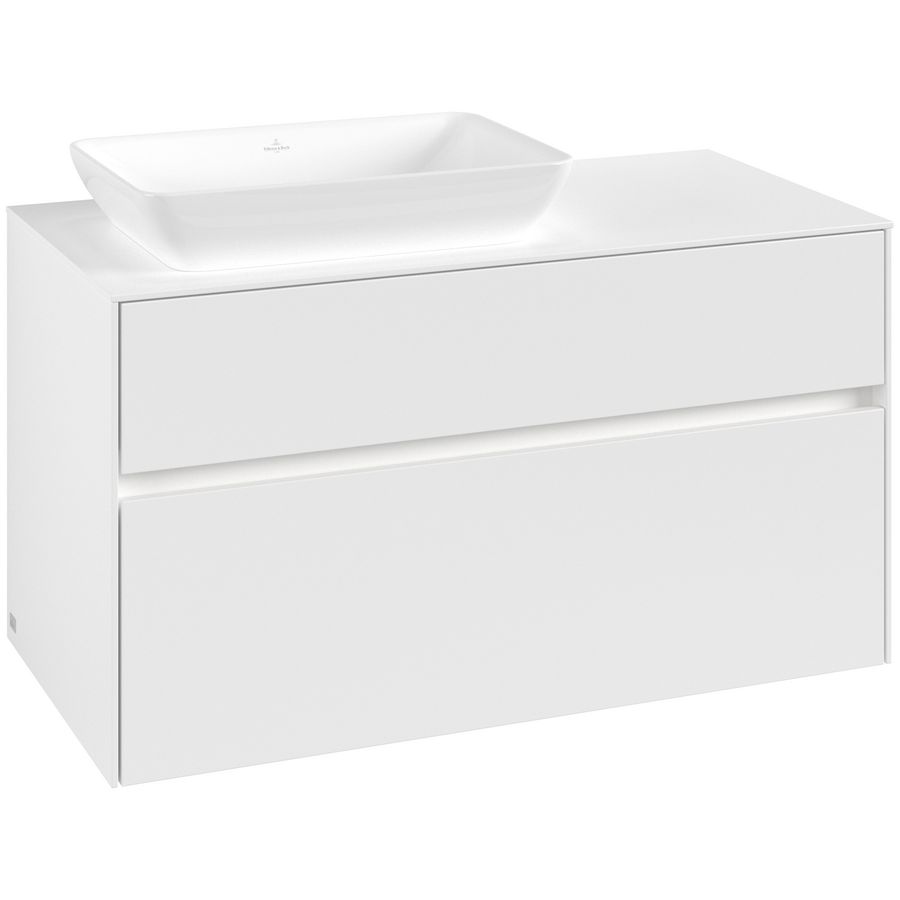 Wastafelonderkast Collaro 1000x548x500mm Wh.Matt C110B0MS