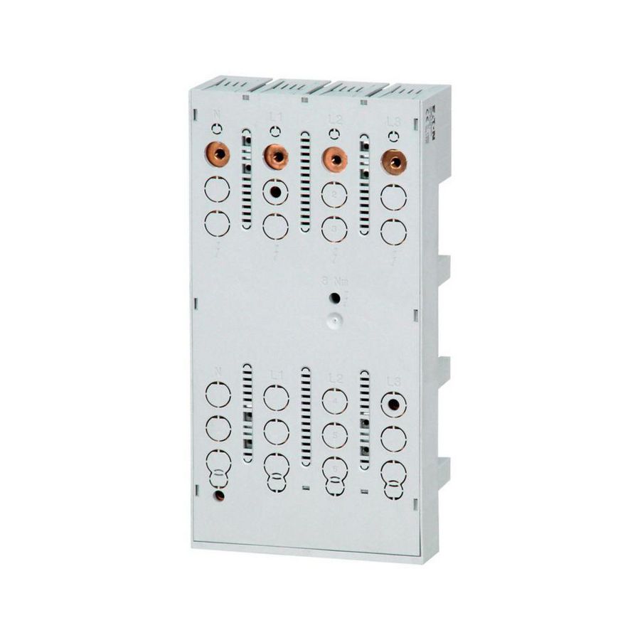 Stroomrailadapter NZM2 voor railsysteem 60mm 4P