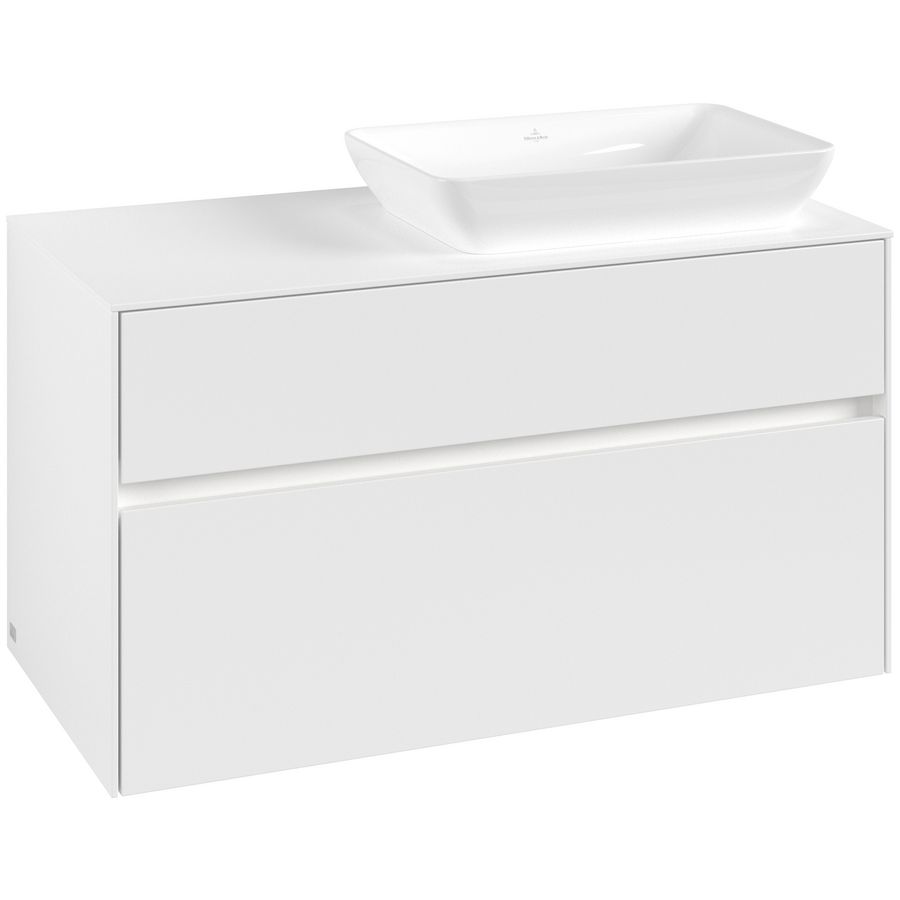 Wastafelonderkast Collaro 1000x548x500mm Wh.Matt C111B0MS