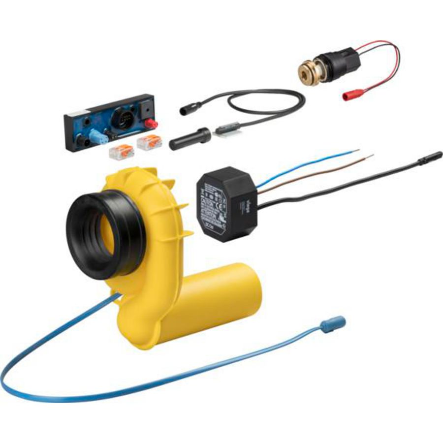 Afmontageset 112 kunststof/zwart