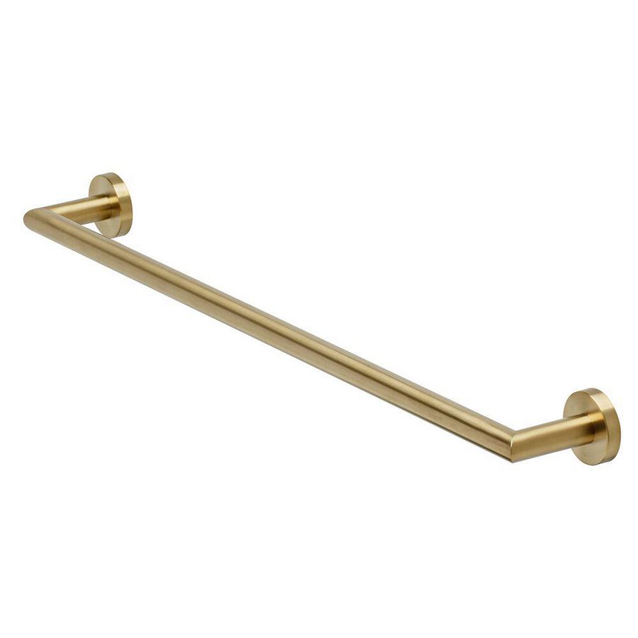 Handdoekrail 600mm goud geborsteld NEMOX BRUSHED GOLD