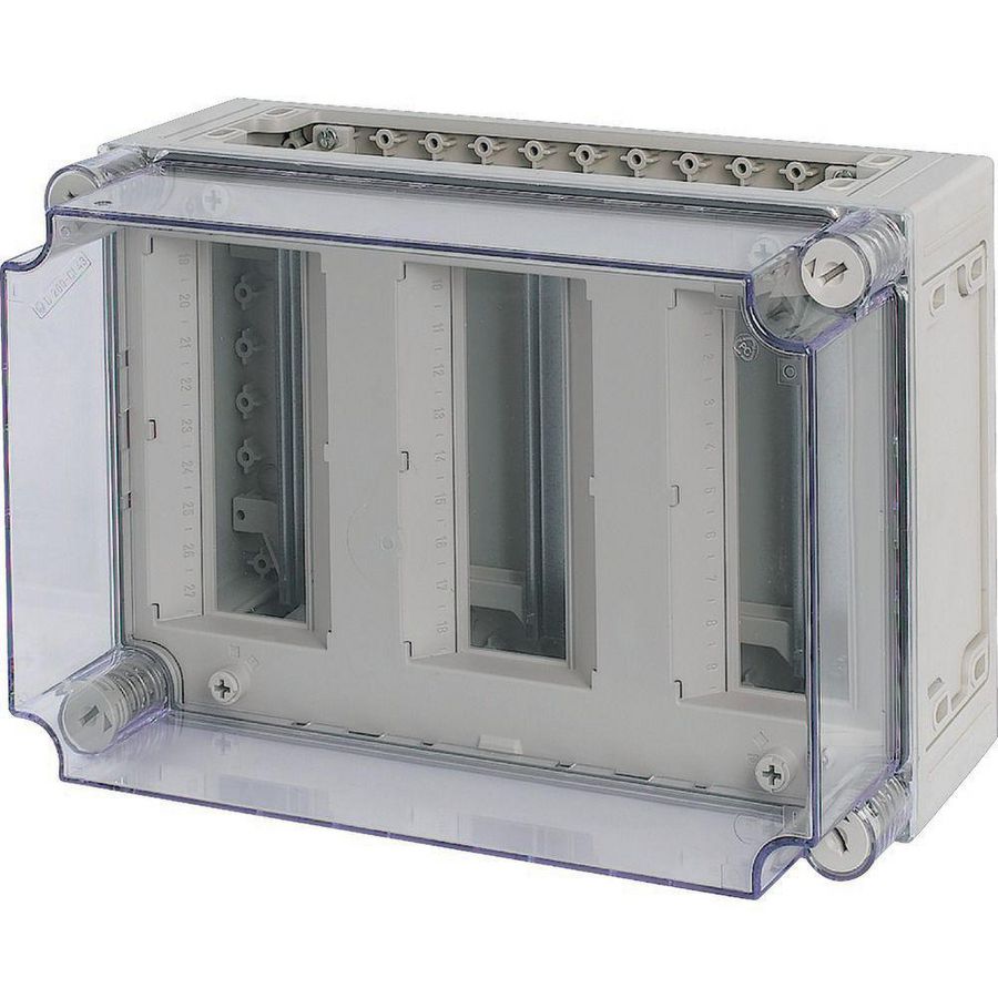 AutomatenKast Ci IP65 montagerail verticaal 3x 9TE 250x375x2