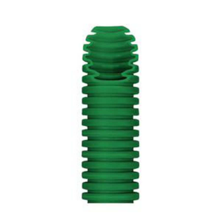 ICTA/16 diam. 16mm-SEMI-FLEXIBELE BUIS GROEN VLAM ZO VVE=100