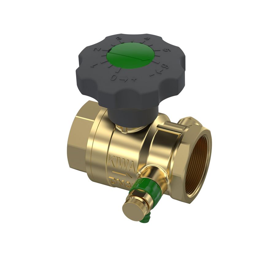 Kogelkraan s.28 Premium-Plus 1 1/4" bin.dr. x 1 1/4