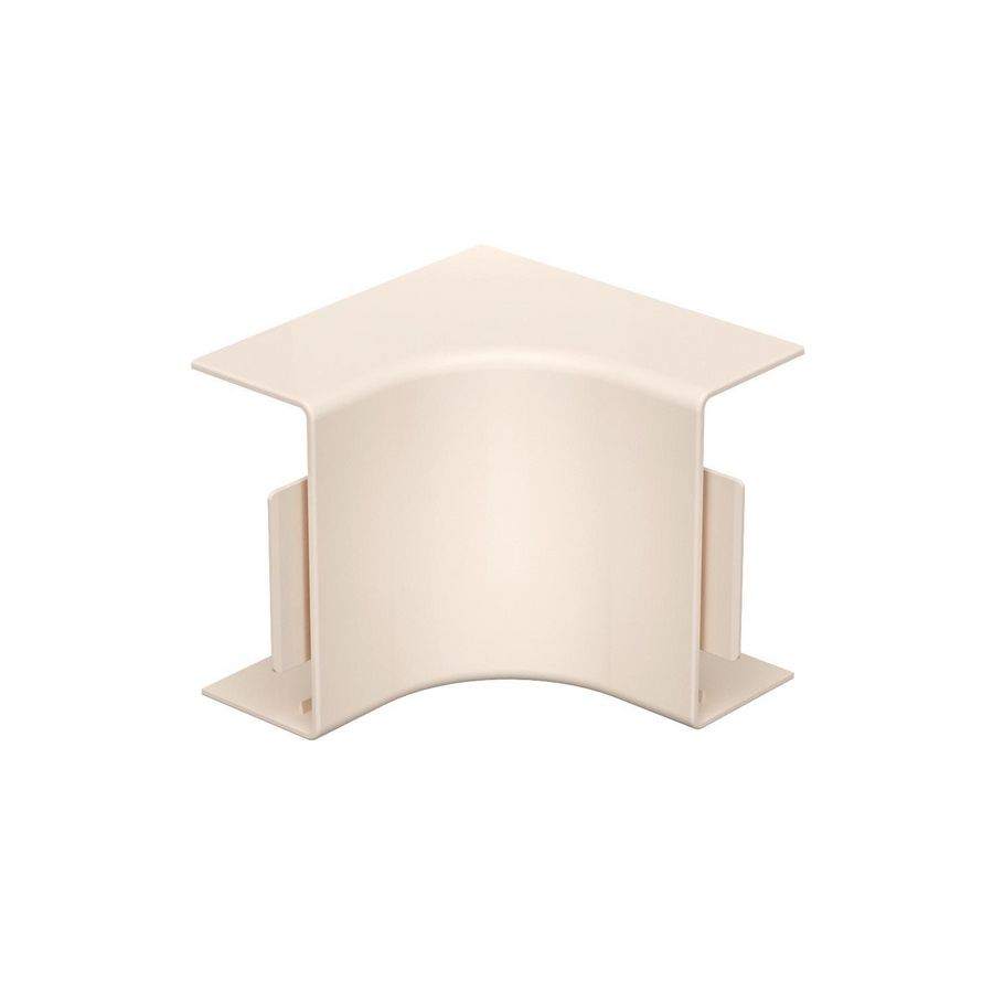 Binnenhoek 40x90mm polyvinylchlorid creme wit 9001 VVE=2