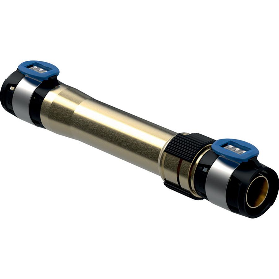 Schuifsok / reparatiekoppeling FLOWFIT pers 20x20mm brons