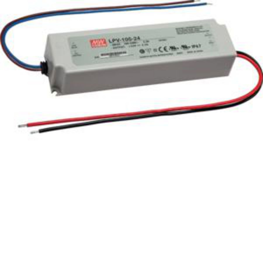 LED-strip elektronische transformator 100 W/24 VDC SL