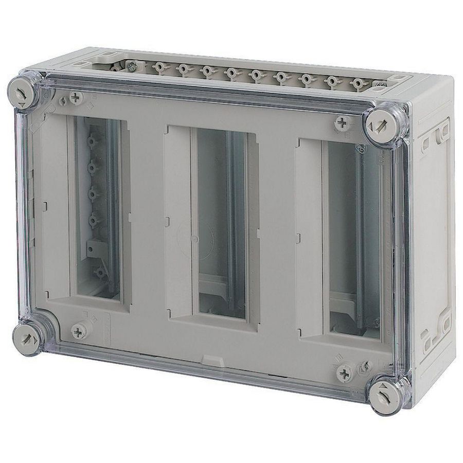 AutomatenKast Ci IP65 montagerail verticaal 3x 9TE 250x375x1