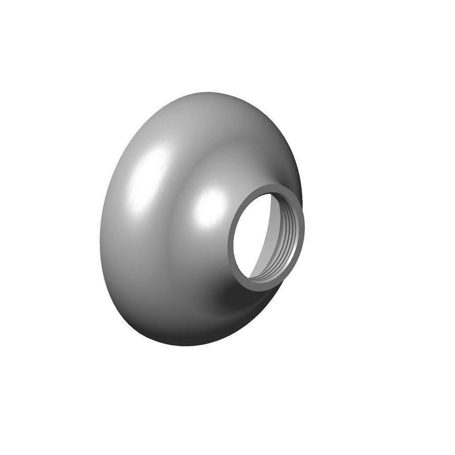 Rozet 70X31mm-DB geb