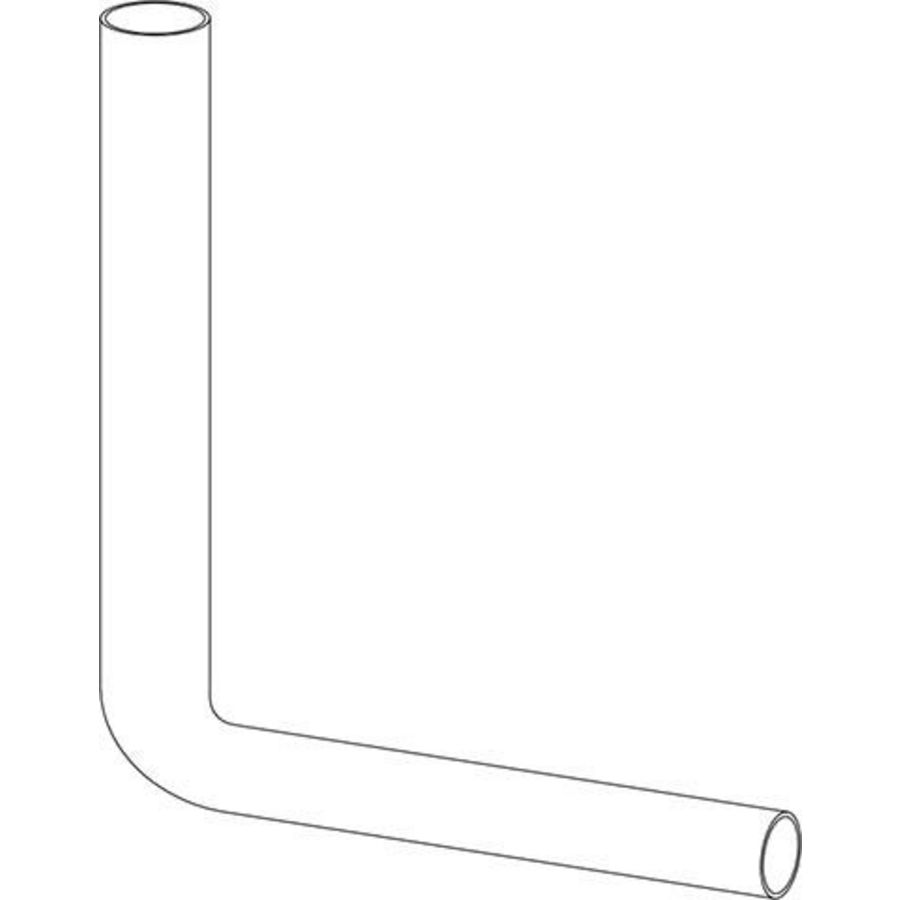 Valpijpbocht 390x350mm wit