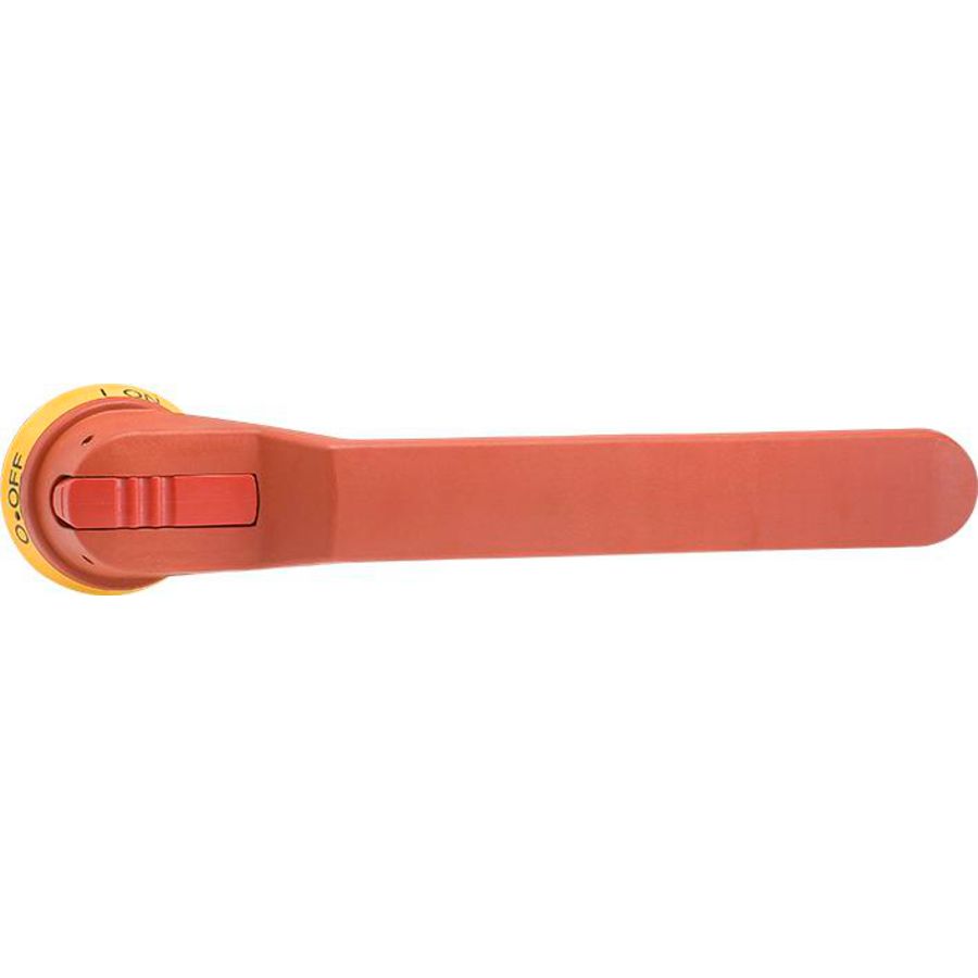 Pistoolgreep geel/rood IP65 Geschikt voor 12 mm as