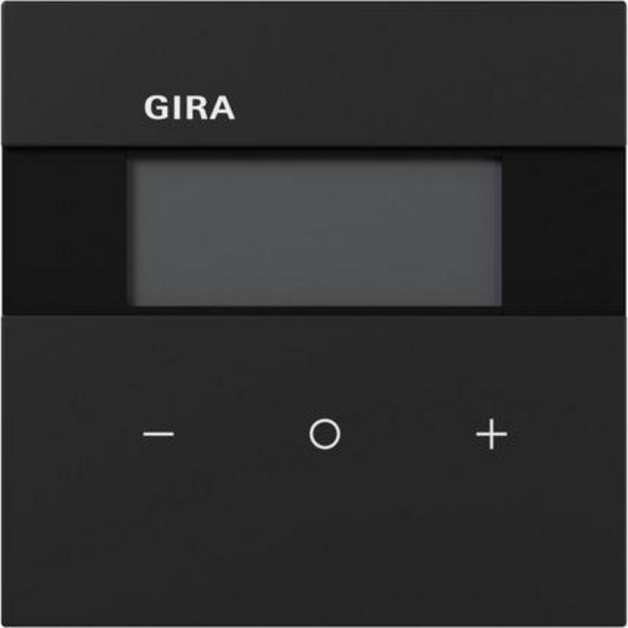 Binnenklimaatsens. Komfort KNX System 70 zwart m(gel.)