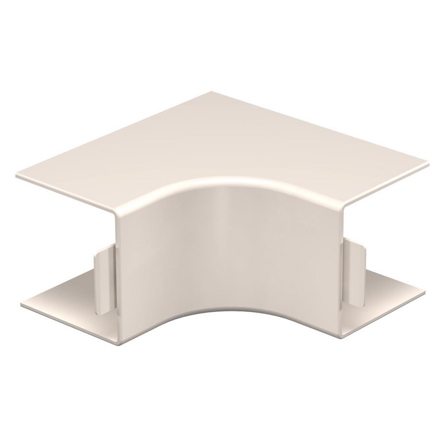 Binnenhoek 60x60mm polyvinylchlorid creme wit 9001 VVE=2