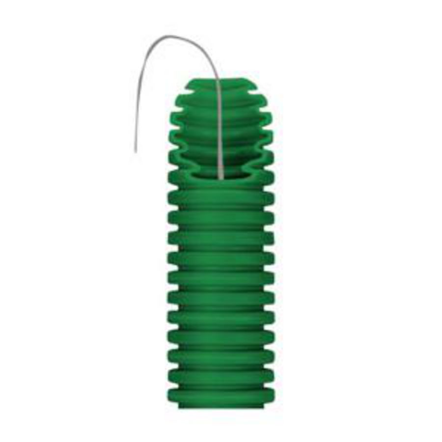 ICTA/16F diam. 16mm-SEMI-FLEXIBELE BUIS GROEN VLAM M VVE=100