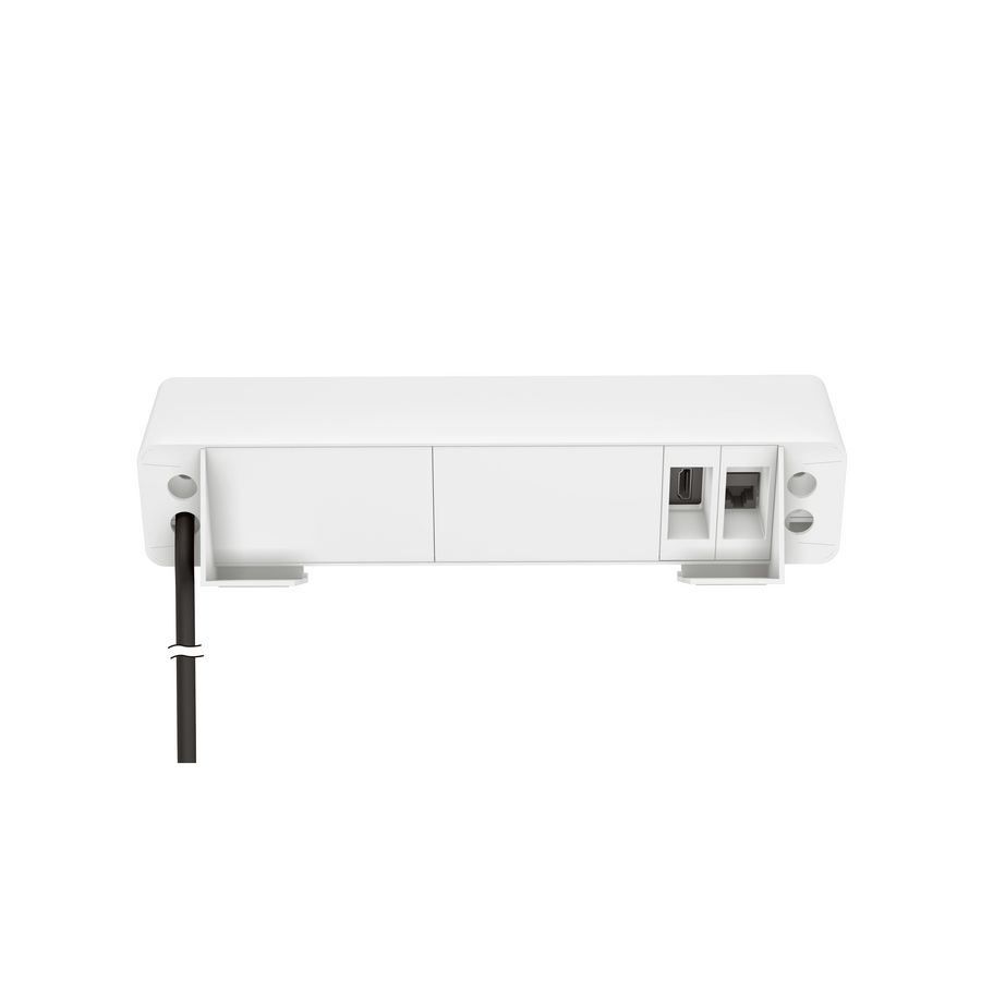 Bur.blk wit-3WCD+USB A+C+RJ45+HDMI