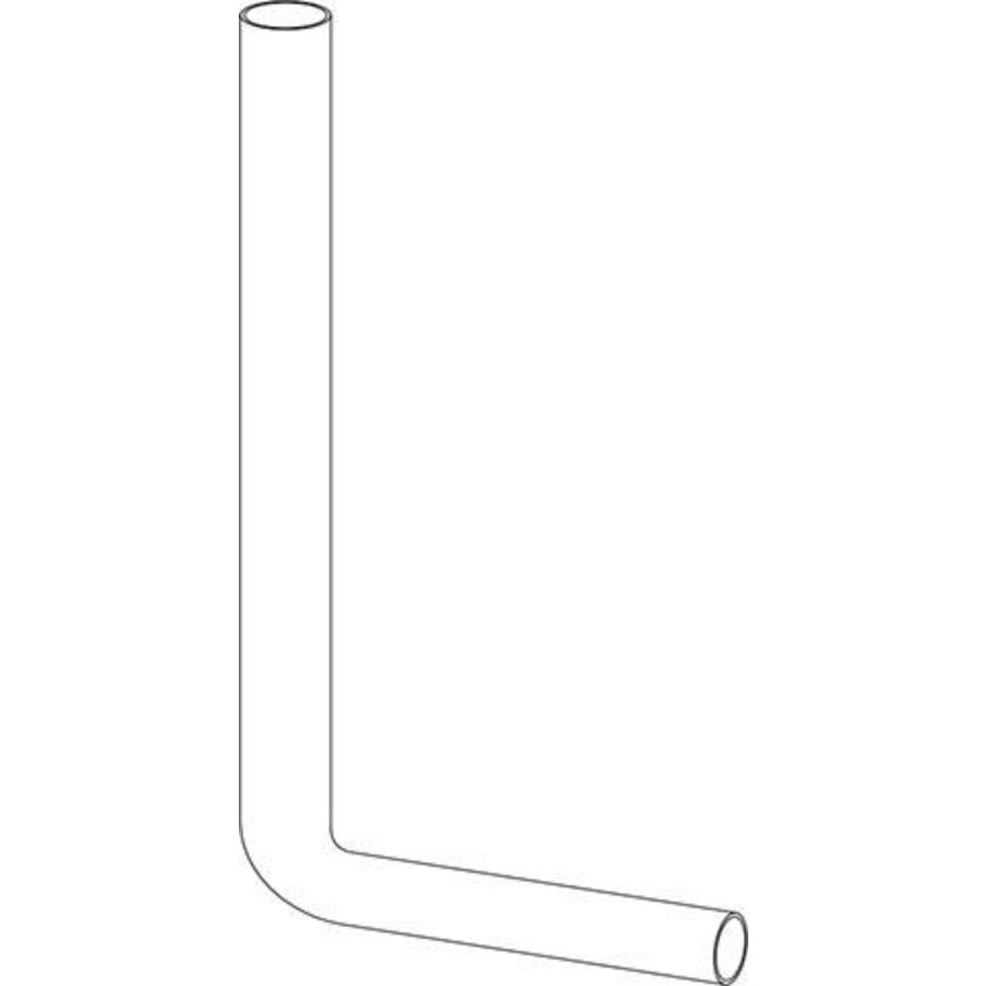 PVC Bocht 550x300 wit