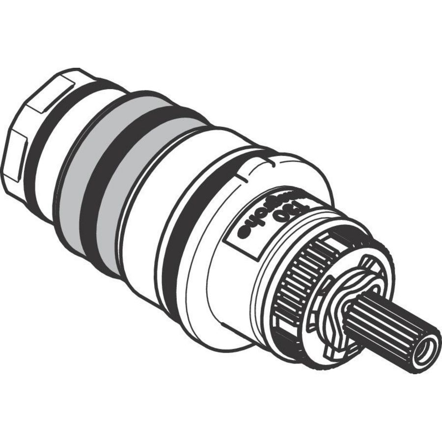 Thermo-element tbv omgekeerde toevoeren