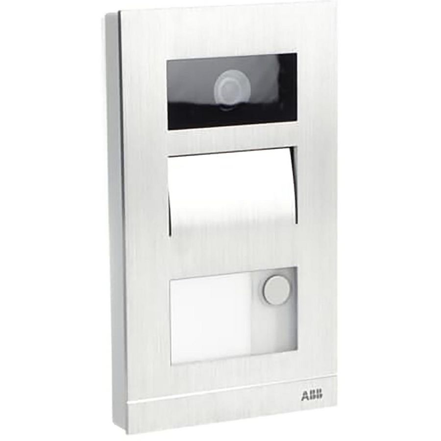 Welcome IP Mini-buitenpost aluminium Opbouw 1 drukknop