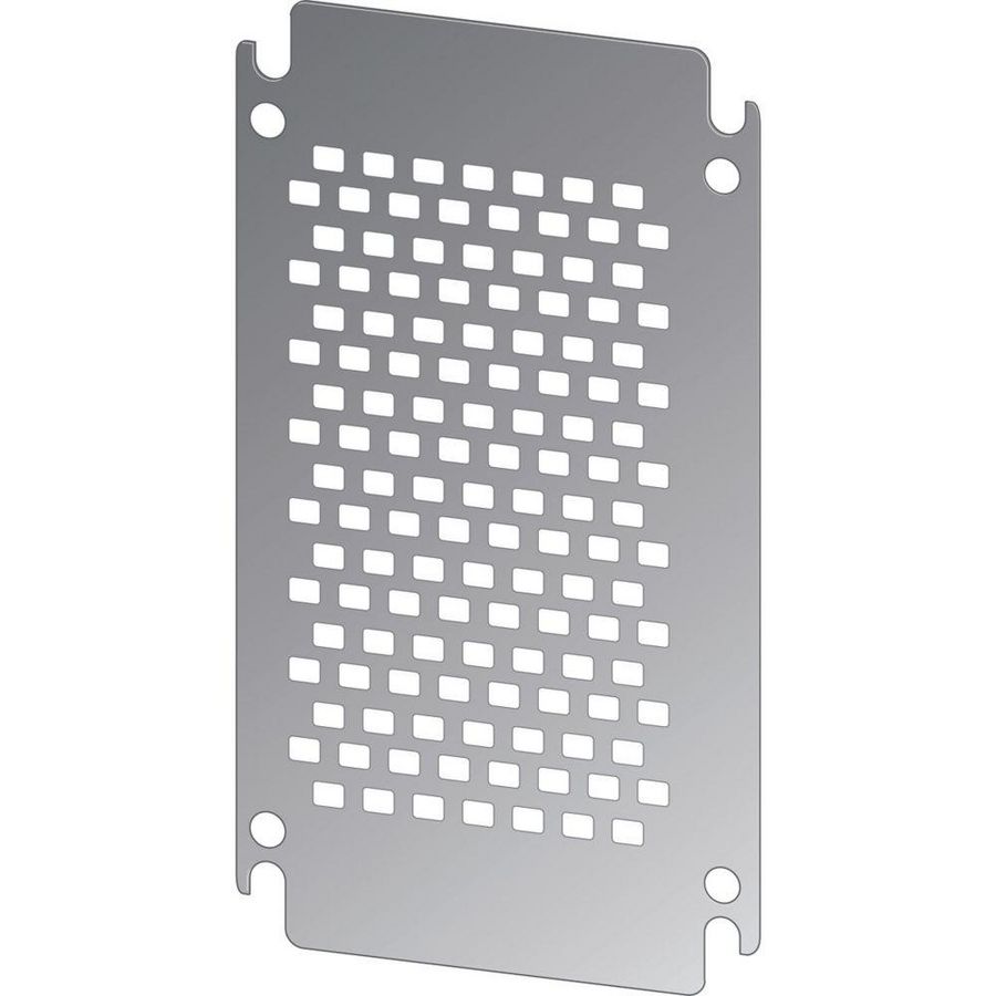 Montageplaat geperforeerd verzinkt voor HxB=250x200mm