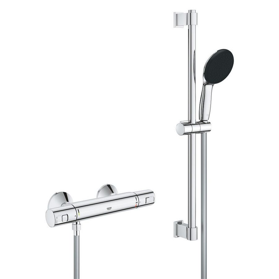 Precision Start Renovatieset 150mm douchethermostaat  + glijstangset