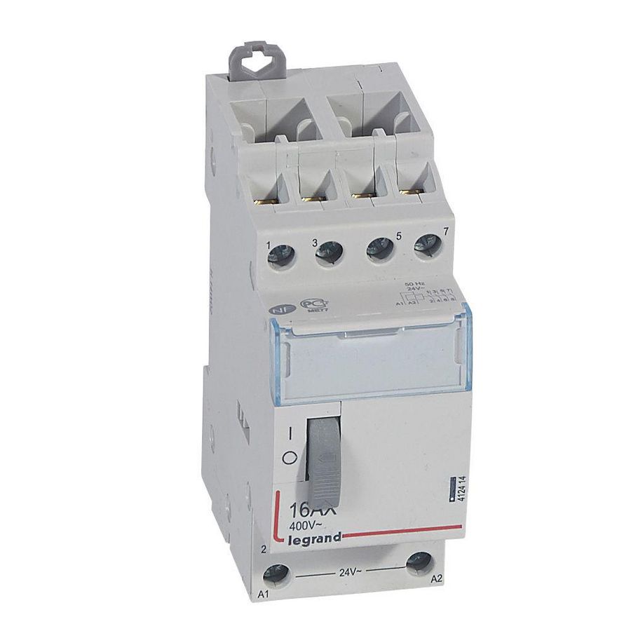 Impulsrelais4P 16A spoelspanning 24VAC