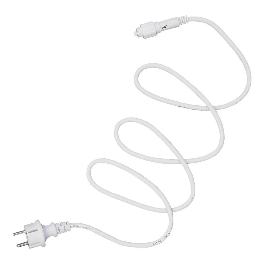Kabel connector MK Acc EU L=1,5m. QF3+ 003-002 wit