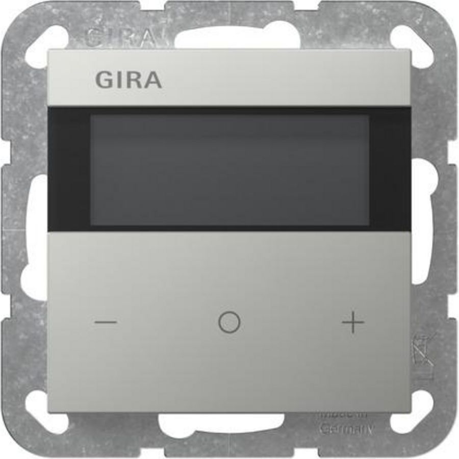 Binnenklimaatsens. Komfort KNX System 55 edelstaal(gel.)