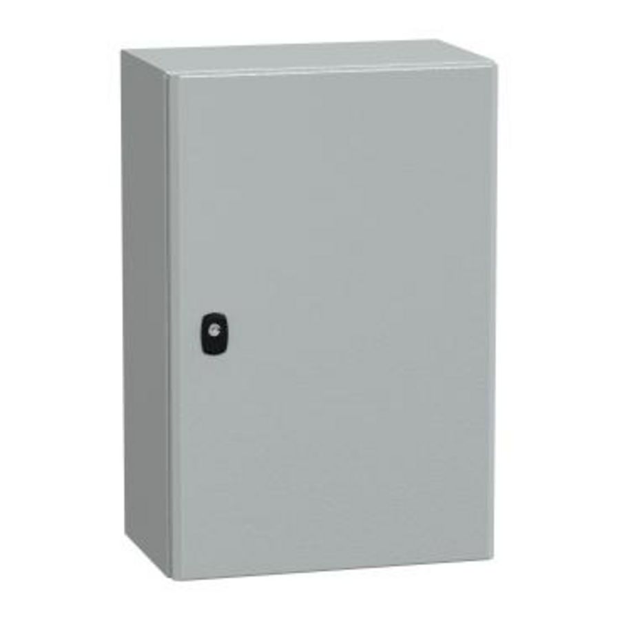 Kast 600x400x250mm IP66 / IK10 RAL7035 Spacial CRN S3DEX